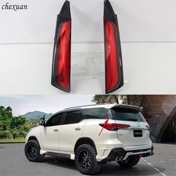 

CSCSNL 2PCS For Toyota Fortuner 2015 2016 2017 Car LED Tail Light Rear Light Back Fog Light Brake Lamp Warning Light Reflector