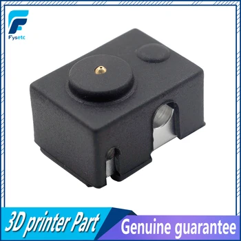 

2pcs Updating PT100 Block Silicone Black Sock Kit For DIY V6 Hotend Prusa Ultimaker 3D Printer Heated Block Fast Shipping