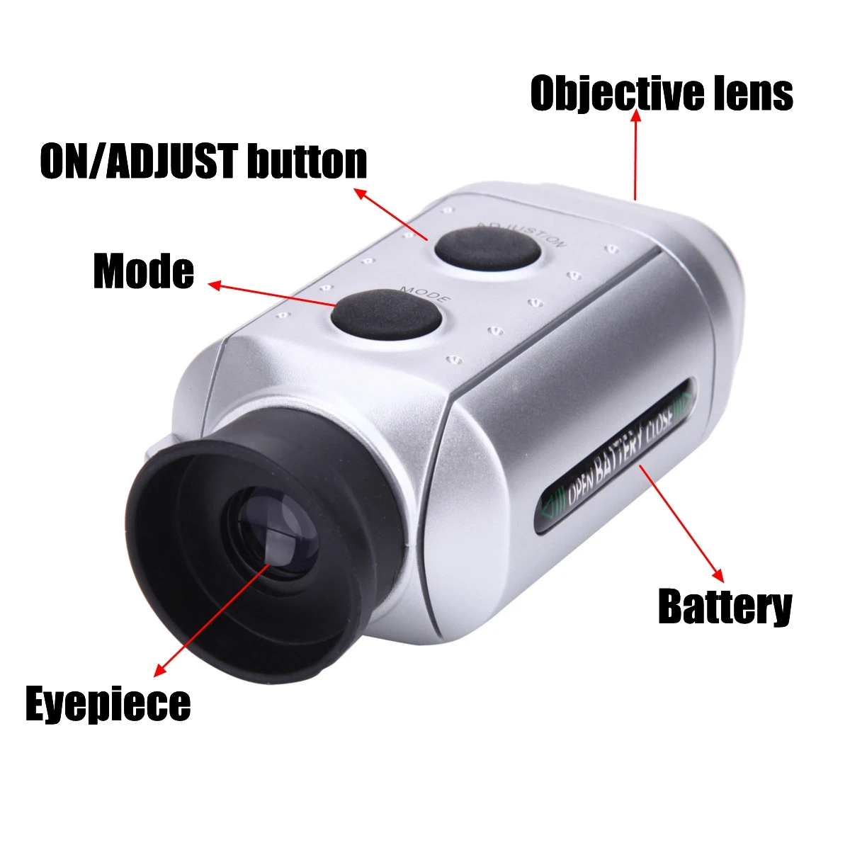 Golf Laser Rangefinder 7xDigital Distance Meter Telescope UV Protection 2 Modes GREEN /GENERAL MODE Instrument Hunting Binocular Golf Laser Rangefinder 7xDigital Distance Meter Telescope UV Protection 2 Modes GREEN /GENERAL MODE Instrument Hunting Binocular