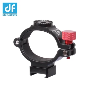 

DIGITALFOTO ANT Microphone Mount Clamp Hot Shoe Adapter Ring for DJI OSMO Mobile Zhiyun Smooth 4 Gimbal Mounting Accessories Mic