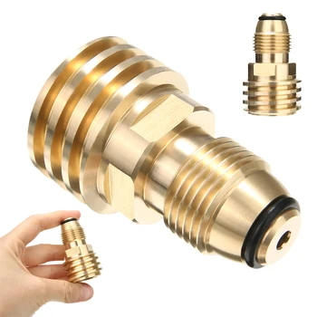 

Converts Propane LP Tank Garden Water Connect POL Service Valve to QCC (Type 1) Outlet Pure Brass Adapter