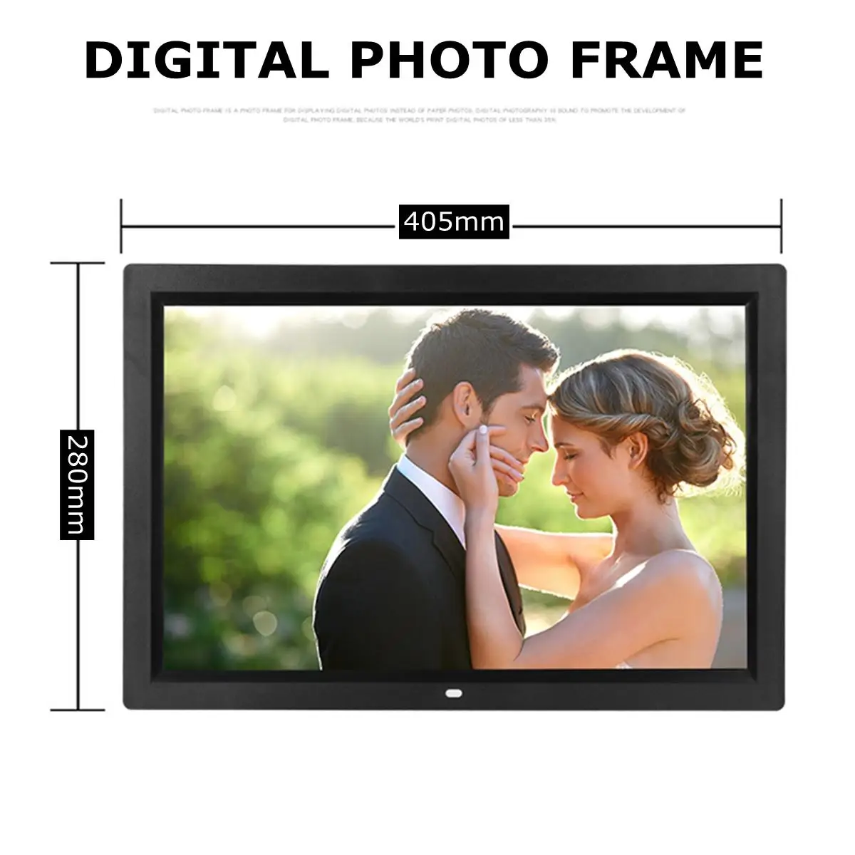 Цена 17 дюймов HD Цифровая фоторамка галерея рекламная машина с пультом дистанционного управления 1440*900 светодиодный экран электронное изображен...