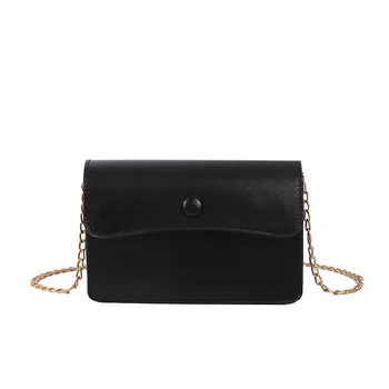 

Hot Sales Messenger Bags Chain Shoulder Bag Simple Fashion Small Square Bag bolso mujer sac main femme B1