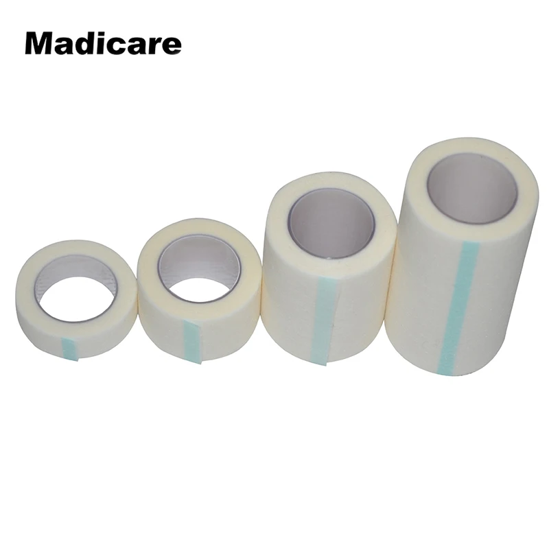 6rolls 5cmx9.1m Surgical Paper Tape adhesive Perforated Nonwoven Tape