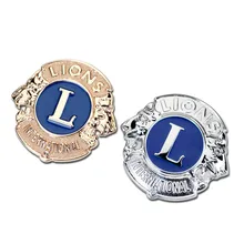 6,7/10,5 см Одежда высшего качества L LIONS International Chrome металлическая эмблема значок Тотем логотип стайлинга автомобилей и установка 3D Стикеры решетка mark