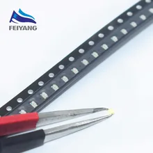 3000 шт. SAMIORE робот 0805 SMD светодиодный светильник супер желтый цвет 580-590nm 2v-20ma 2012 желтый светодиод
