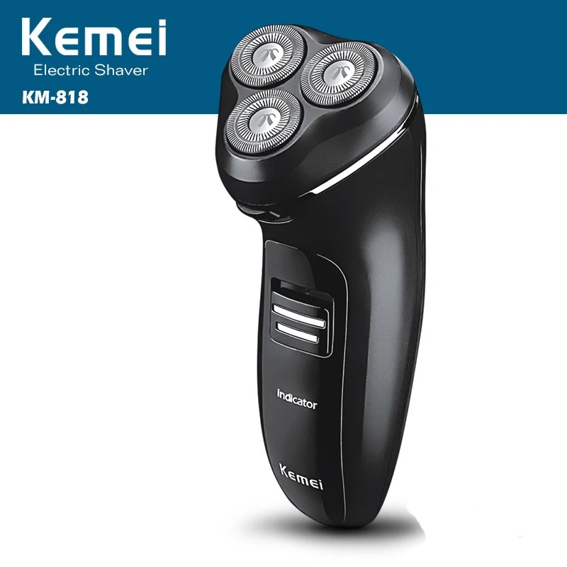 

Kemei machine for shaving Charging water razor Rotary 3 knife head razor electric shaver for men electric razor trimmer