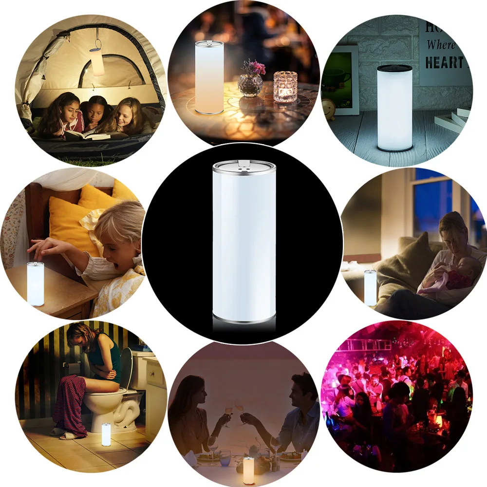 

Lightme YL304B 3D Emergency Light Rechargeable Indoor Smart Gesture Control Lamp Led Night Dancing Light with Breathing Light
