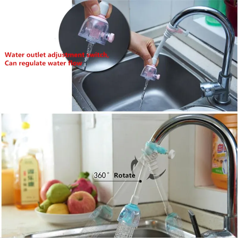 Кухня Ванная комната брызг кран для моющей посуды вращающийся душ кран клапан водяного фильтра экономичная насадка