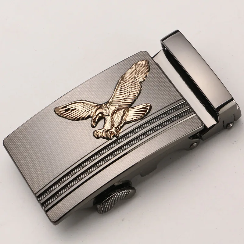 

Designer Belts for Men Eagle Metal Automatic Buckle for 3.5cm Ratchet Men Apparel Accessories Belt Buckles luxury fashion hg69