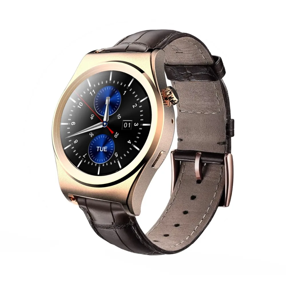 2016 New Fashion 1.3 Inch Full Circle Bluetooth Smrt Watch X10 Heart