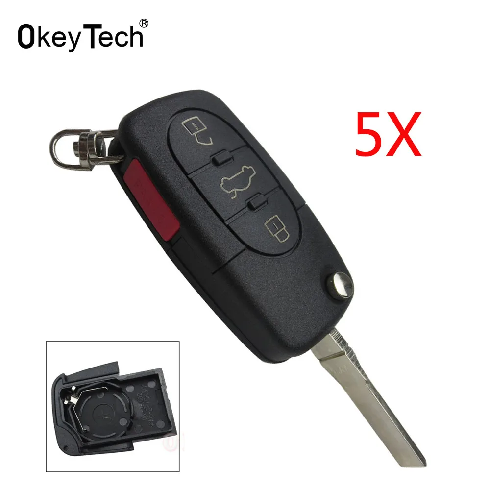 Remote control key audi
