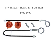 RENAULT MEGANE 2 II CABRIOLET CONVERTIBLE 2002-2009 Power Window Regulator Window Lifter Repair Kit Set Rear Left