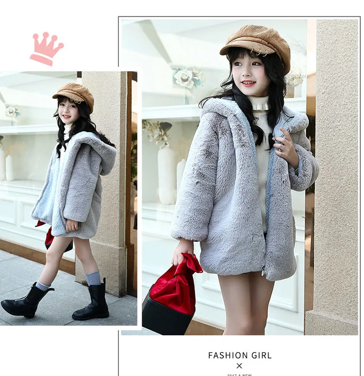 Christmas faux fur big girls winter outerwear coats 2017 hooded baby girls winter jacket with fur thick warm children clothing  2 3 4 5 6 7 8 9 10 11 12 13 14 15 years little teenage girls   winter jackets kids parka coat girl kids girls win (4)
