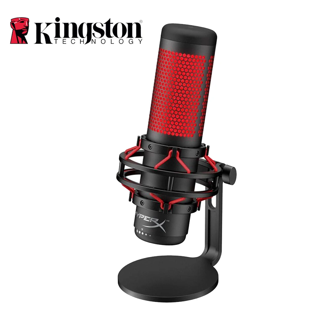 

Kingston HyperX QuadCast Professional Electronic Sports Microphone Computer Live Microphone Red Microphone Device Voice PC Game