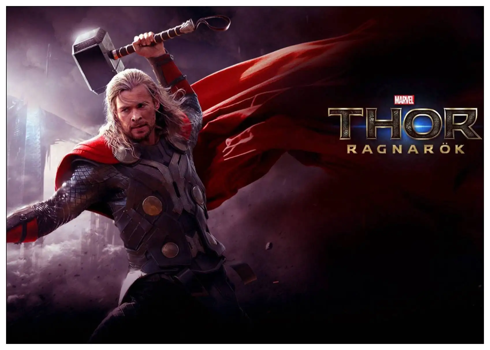 Thor Ragnarok фильм плакат Marvel фильм мелованная бумага настенный плакат наклейки на стену - Цвет: D81