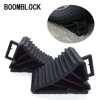 

BOOMBLOCK 2X Car Rubber Stop Slip Control Tire Triangle Pad For Renault Megane 2 Captur Mitsubishi ASX Jeep Wrangler Peugeot 207