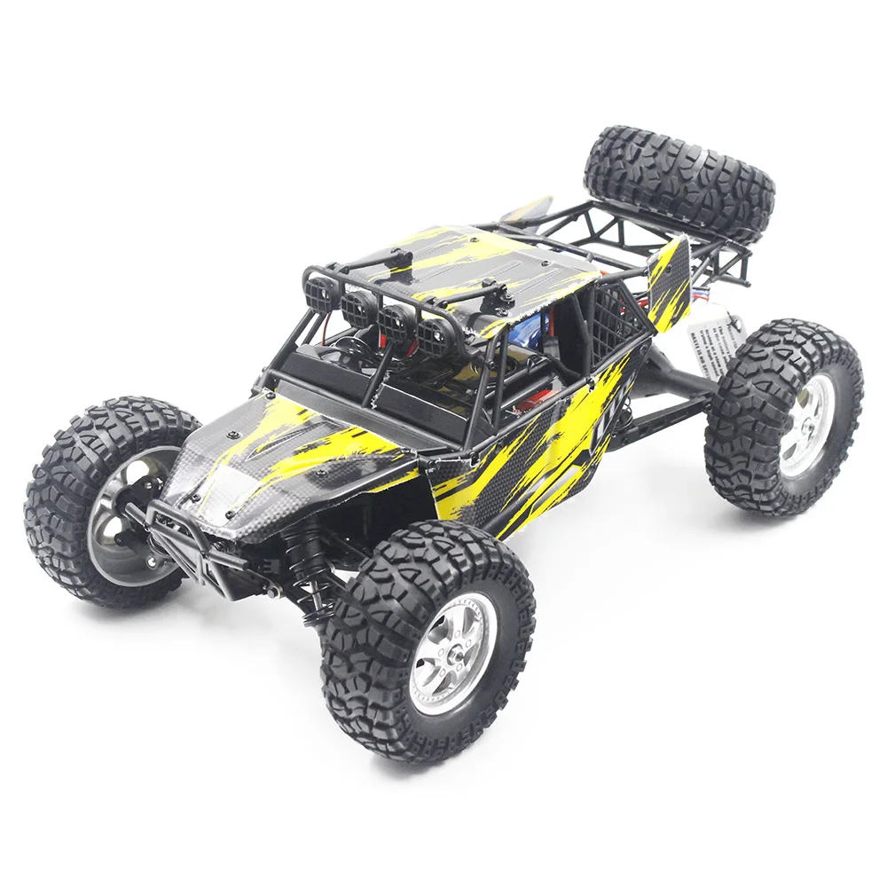 

High Speed Steering Gear Servo RC Cars 1/12 2.4G 4WD Adjustable Two-Speed RC Off-Road Car With LED Light Remote Control Car Toys