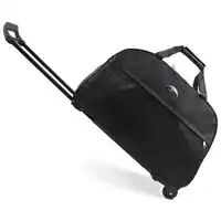 2019 New Wheel Luggage Metal Trolley Bag Women Travel Bags Hand Trolley Unisex Bag Large Capacity Travel Bags Suitcase Sac Board