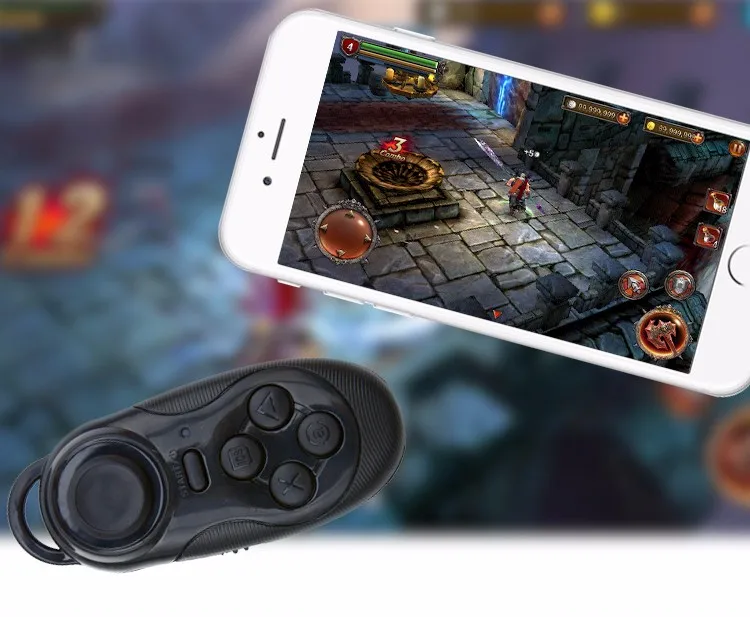 Беспроводной Bluetooth пульт дистанционного управления геймпад контроллер мыши для Ipad samsung для Iphone Android/iOS планшет телефон ПК затвор камеры для селфи