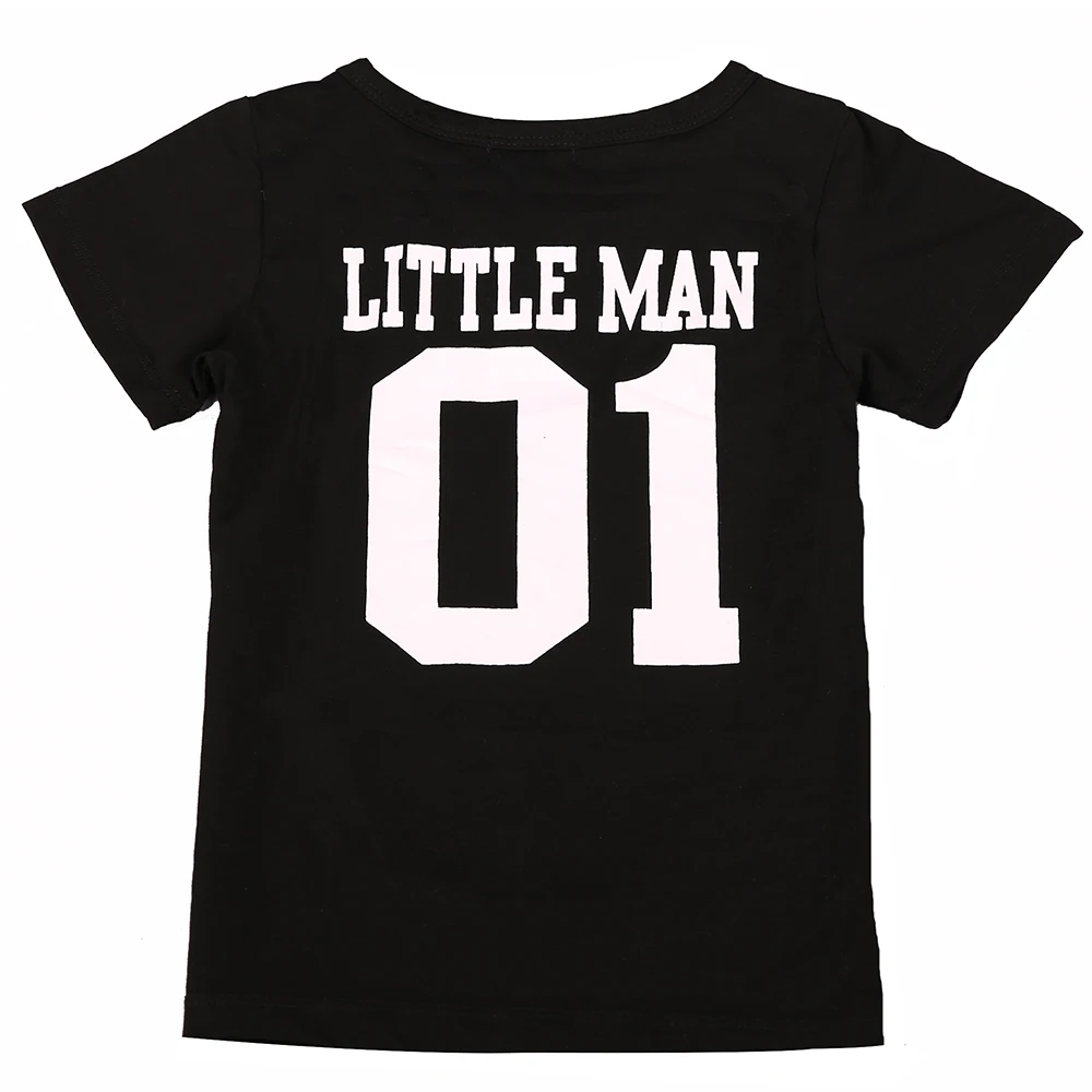 HE Hello Enjoy/Семейные комплекты футболка для папы и сына черные комбинезоны с надписями для маленьких мальчиков, топы для папы, футболки для детей