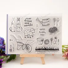 pasture Transparent Clear Silicone Stamp/Seal for DIY scrapbooking/photo album Decorative clear stamp A204