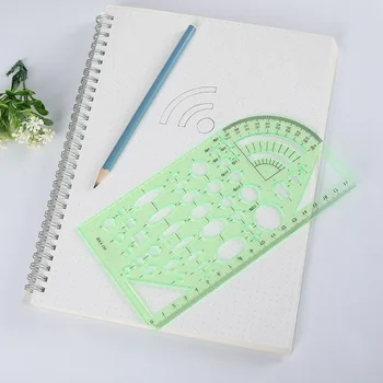 

Students Ruler Drawing Board 1pcs Transparent Oval Professional Design Plastic Drawing Template