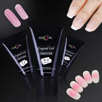 

30ml Quick Building Poly UV Gel Nail Tips Finger Extension Glue Nail Art UV Builder Nail Gel