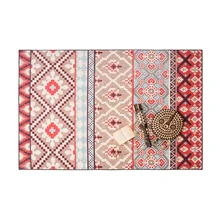 Напольный коврик в богемном стиле с прямоугольными татами для гостиной