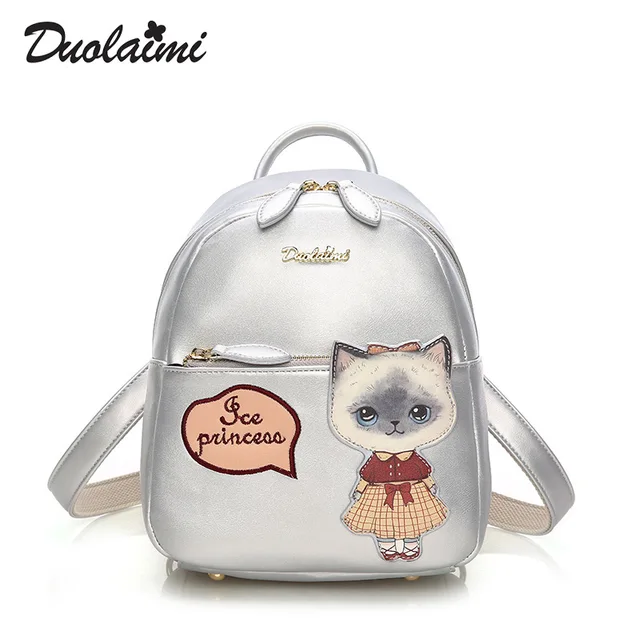 DUOLAIMI 2018 Nova Moda Bolsa Feminina Qualidade Pu De 