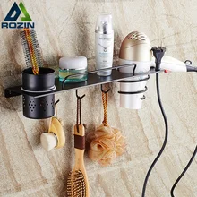 Wall Mounted Hair Dryer Comb font b Rack b font Holder Bathroom font b Storage b