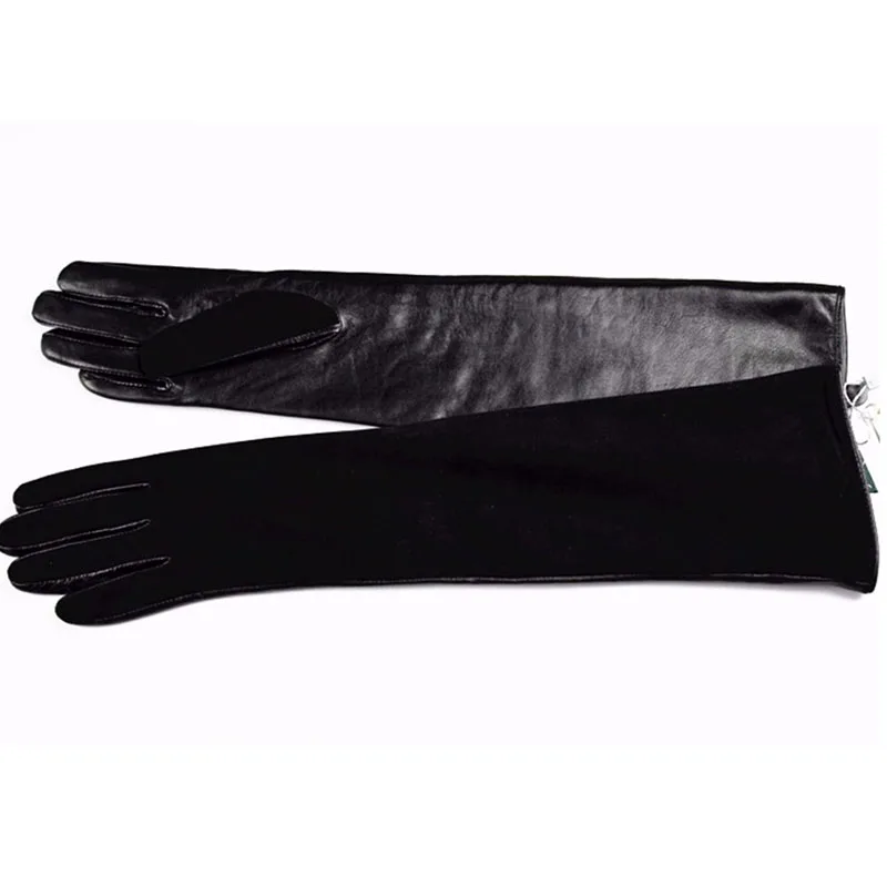 Новые полки Eldiven Guantes женские длинные перчатки из овчины теплые осенне зимние