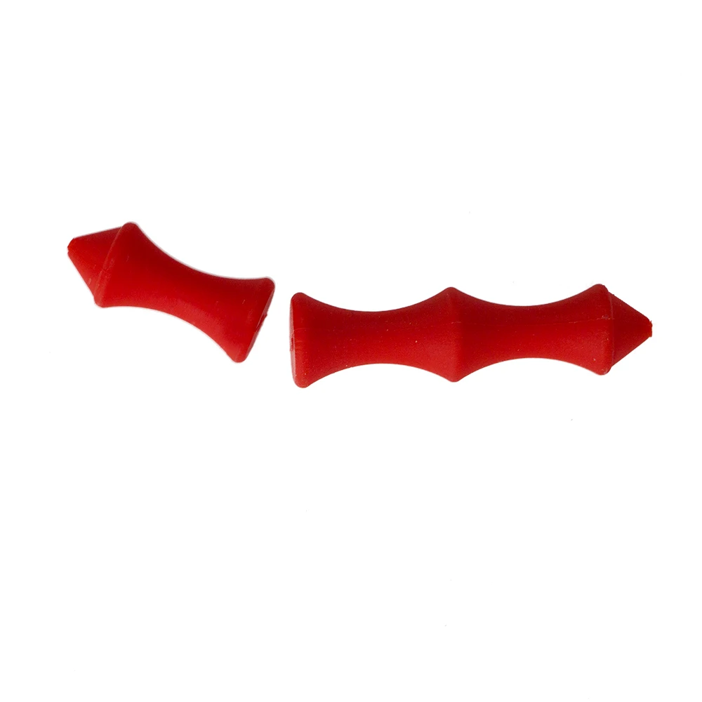 Harga Tali Busur baru Silicon Finger Protection Ada Tab No Sarung Tangan Merah Jari Proaktif untuk Panahan Berburu Shooting