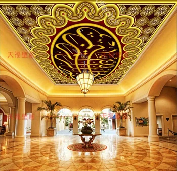 

Bacaz Religion 3d Ceiling Wall Mural Wallpaper 3d Wall Murals for Wall paper 3D Photo Mural for Background 3d Wall Papel Mural