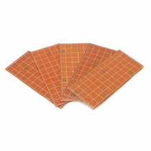 5 Pcs 6.5×14.5cm Stripboard Veroboard Prototype Printed Circuit Uncut PCB Platine Single Side Circuit Board