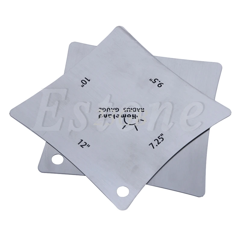 

Guitar Bass Square Radius Gauge Fingerboard Measuring Luthier Tools 2PCS/SET M02
