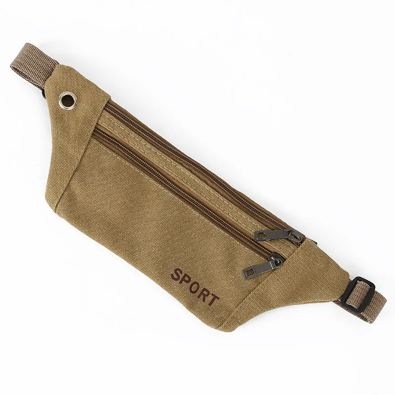 

Outdoor Riding Mountaineering Multi-functional Tactical Pocket Men Fashion Casual Canvas Pockets Sports Running Pockets
