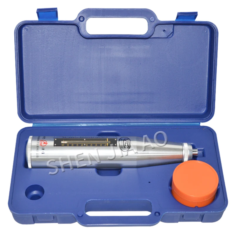  1pc Portable Concrete Rebound Test Hammer Schmidt Hammer Testing Equipment Resiliometer HT-225 (blu