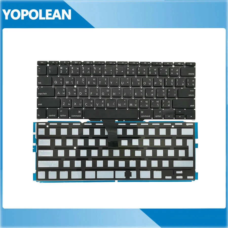 5 шт. Тайский Клавиатура+ Подсветка для Macbook Air 1" A1465 A1370 2011- года