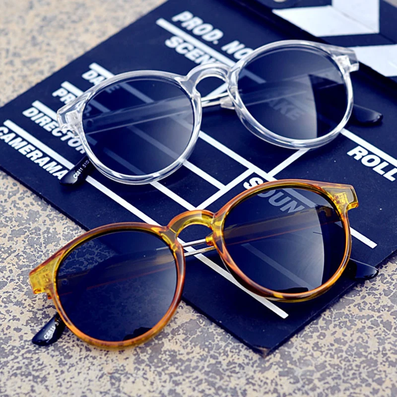 VIVIBEE Gothic Transparent Women Vintage Square Sunglasses 90s Round Sun Glasses 2019 Trending Products uv 400 Woman Sunglases