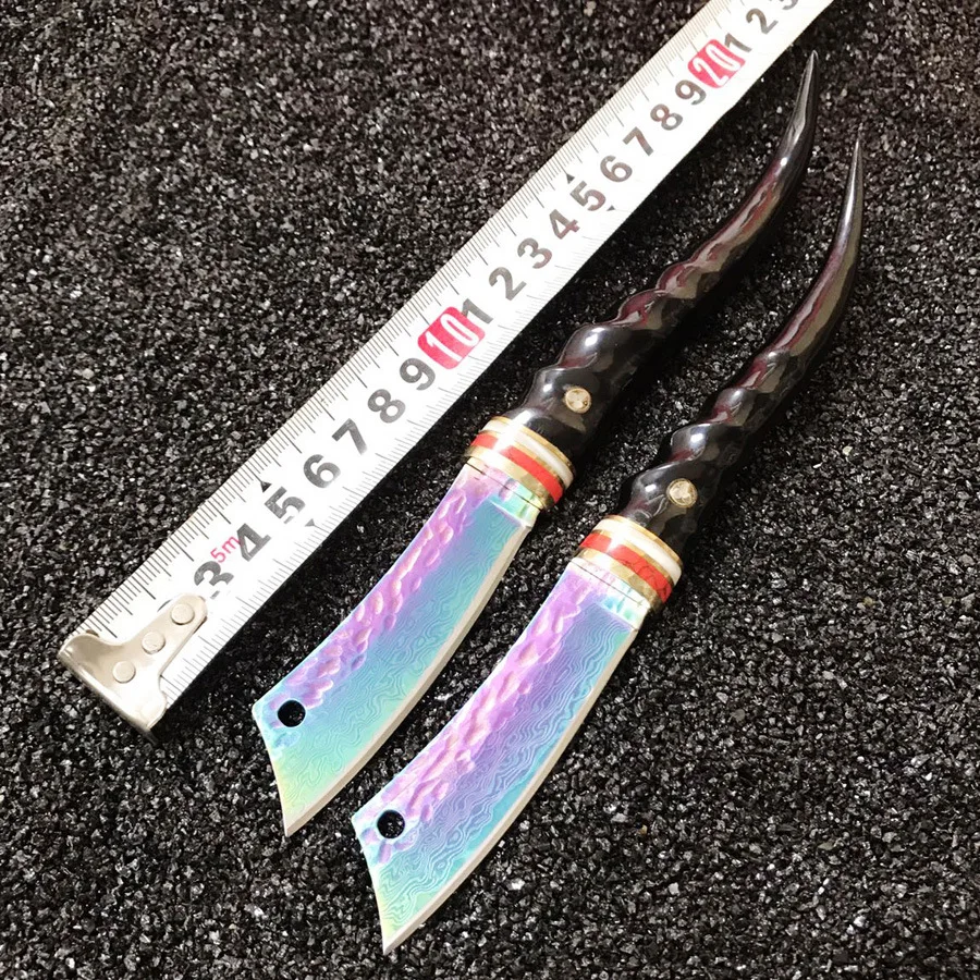 High quality Damascus steel forged straight knife hunting high hardness outdoor self-defense knife tactical army Survival knife цена High quality Damascus steel forged straight knife hunting high hardness outdoor self-defense knife tactical army Survival knife цены онлайн