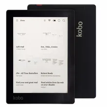 E-book kobo aura ebook leitor e-ink 6 polegadas resolução 1024x758 n514 built-in luz frontal e leitor de livro wifi 4gb memória