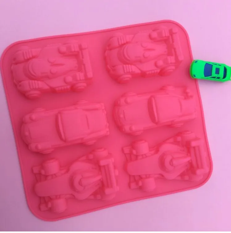 

Silica gel cake mold 6 and all kinds of car mould DIY soap mold baking products