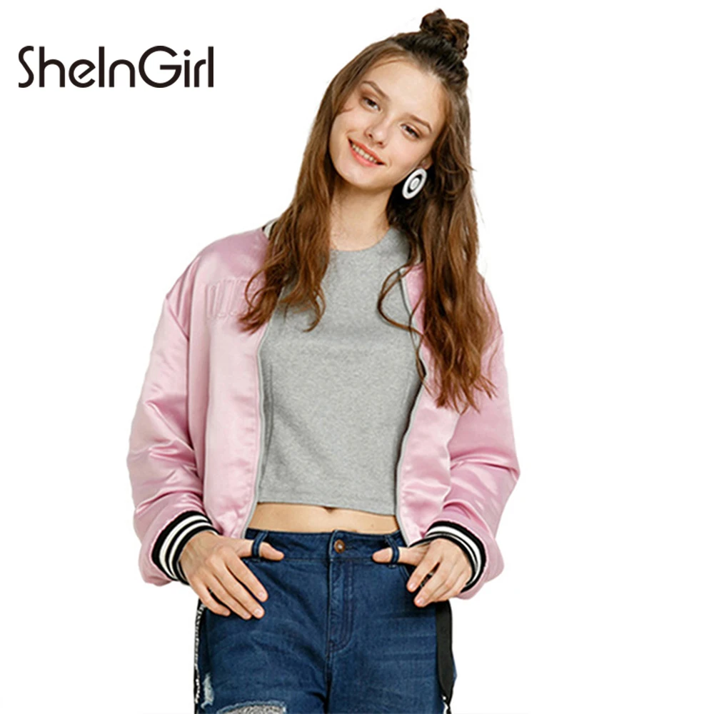SheInGirl Ribbed Zipper Pockets Women Basic Jacket Brief