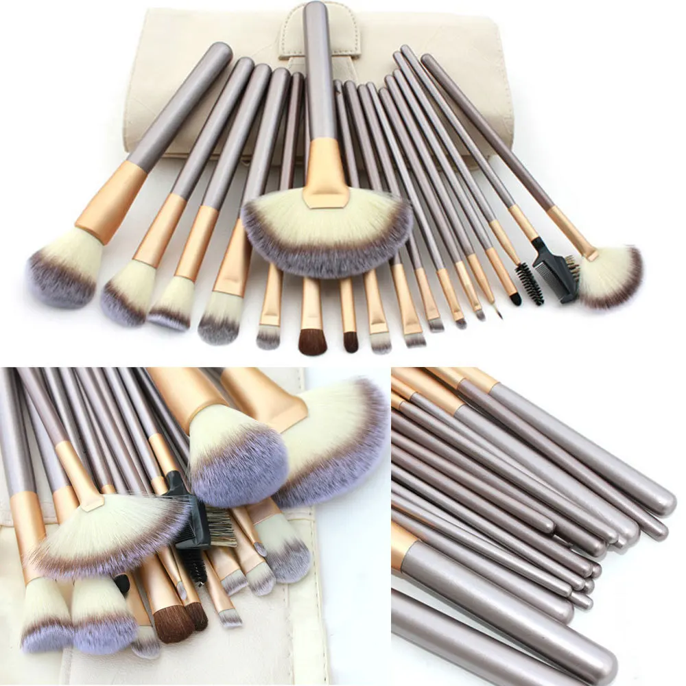 Professional Luxury Makeup Brushes Set Champagne Makeup Brushes Cosmetic Brush Beauty Maker