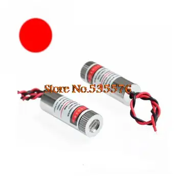 

5pcs/lot + 650nm 5 mw red dot laser Module Glass Lens Focusable
