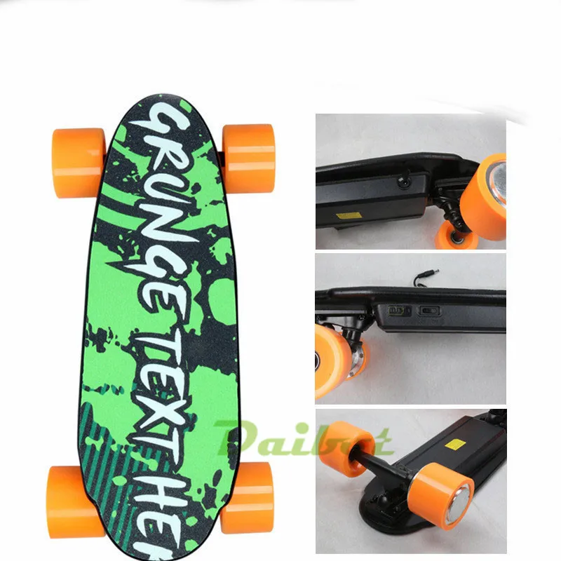 Top 4 wheels Mini electric skateboard scooter hub motor hoverboard boosted board with remote 3 Top 4 wheels Mini electric skateboard scooter hub motor hoverboard boosted board with remote 3