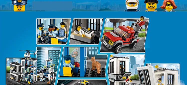 Bela 10424 City Police Station Motorbike Helicopter Model Building Kits Compatible With lego 60047 Blocks Educational Toys Bole (3)