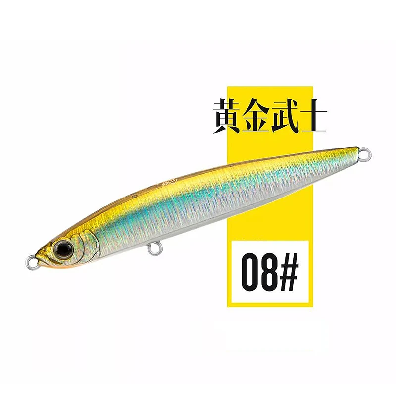 Волшебная Приманка для рыбалки карандаш тонущий Stickbait жесткая приманка искусственная пластмассовая приманка для рыб для окуня Щука Zander Fishing - Цвет: color 8