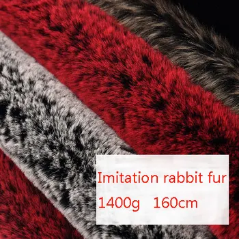 

Factory direct wholesale autumn and winter clothing knitted fabric super soft fur collar full polyester imitation rabbit plush